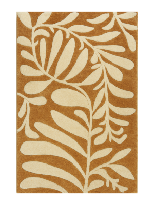 Tropical Whispers Hand Tufted New Zealand Wool Rug