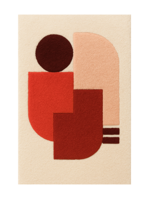 Shapes of Warmth Hand Tufted New Zealand Wool Rug