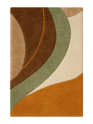 Contour Calm Hand Tufted New Zealand Wool Rug