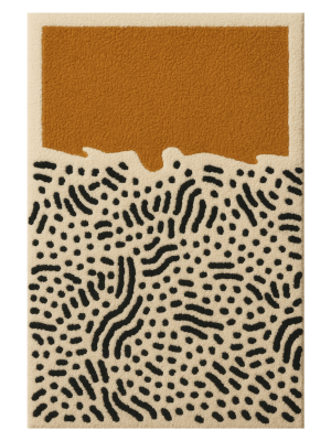 Dune Drip Hand Tufted New Zealand Wool Rug