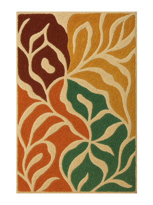 Autumn Canopy Hand Tufted New Zealand Wool Rug