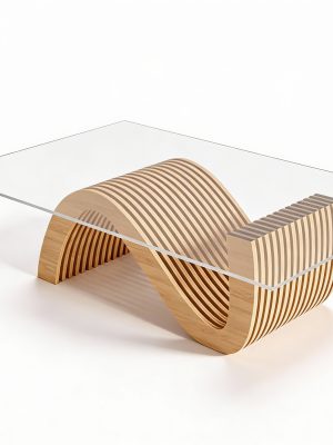 The Sine table - Parametric coffee table