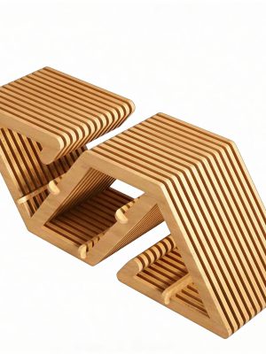 Geometric zig-zags Table - Parametric coffee Table