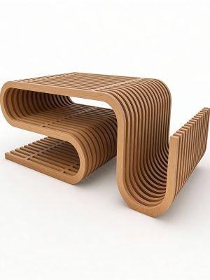 The Helix Coffee Table - Modern Parametric
