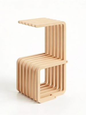 The Wave Stand-The parametric side table