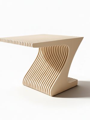 Voxel Curve Table - Parametric coffee table