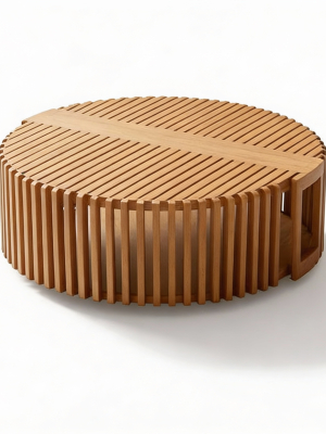 Lattice Drum Table - Modern Parametric Table
